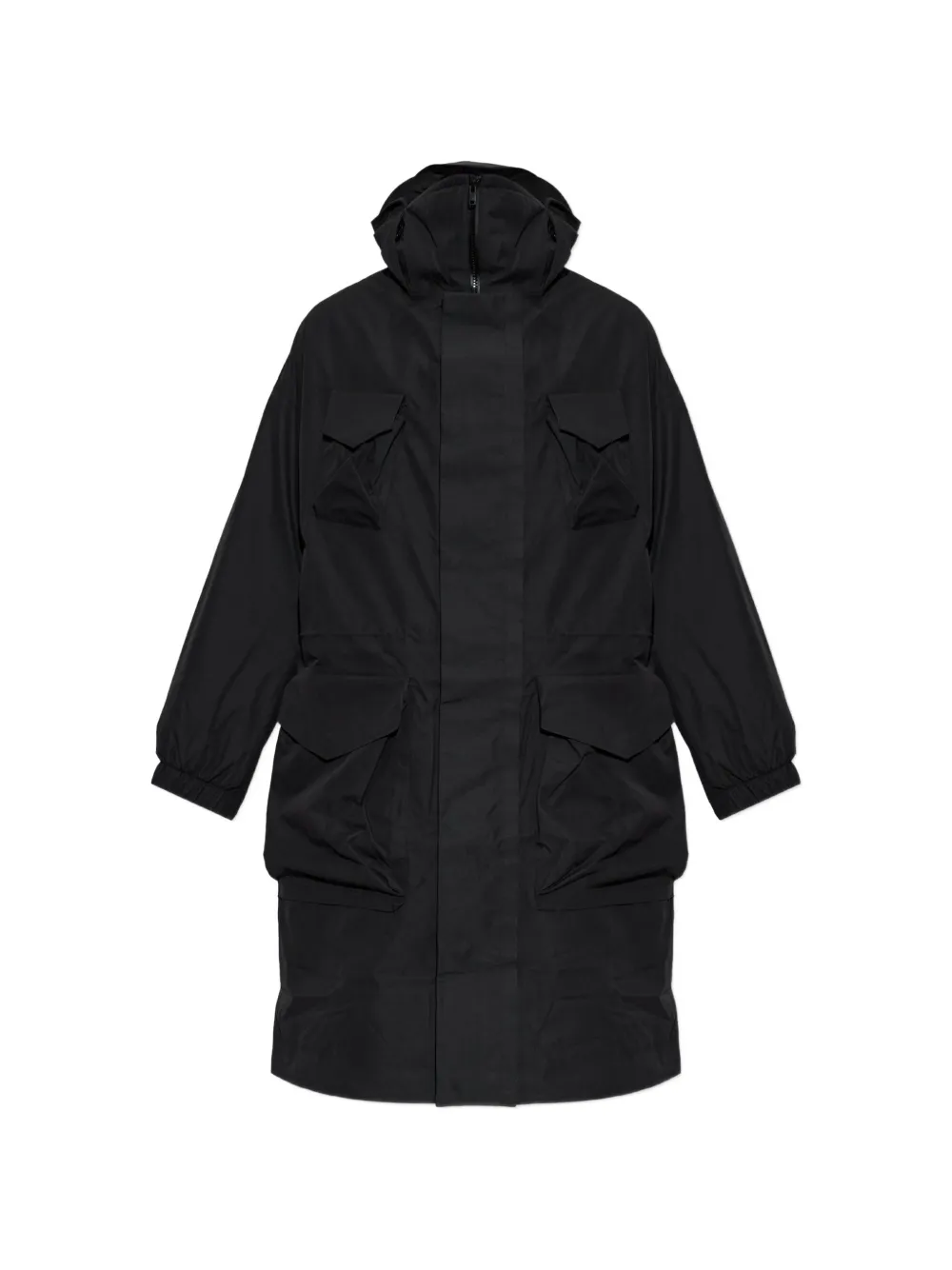 Y-3 GTX padded hooded coat - Black