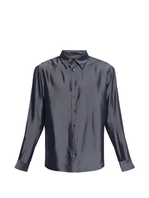 Giorgio Armani satin-finish shirt