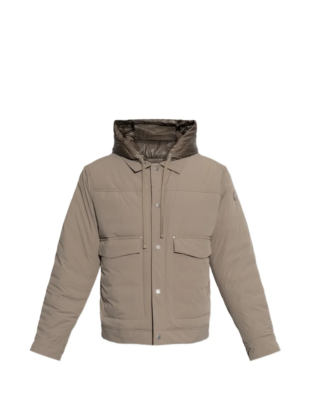 Moose Knuckles Brixton detachable-hood down jacket - Neutrals