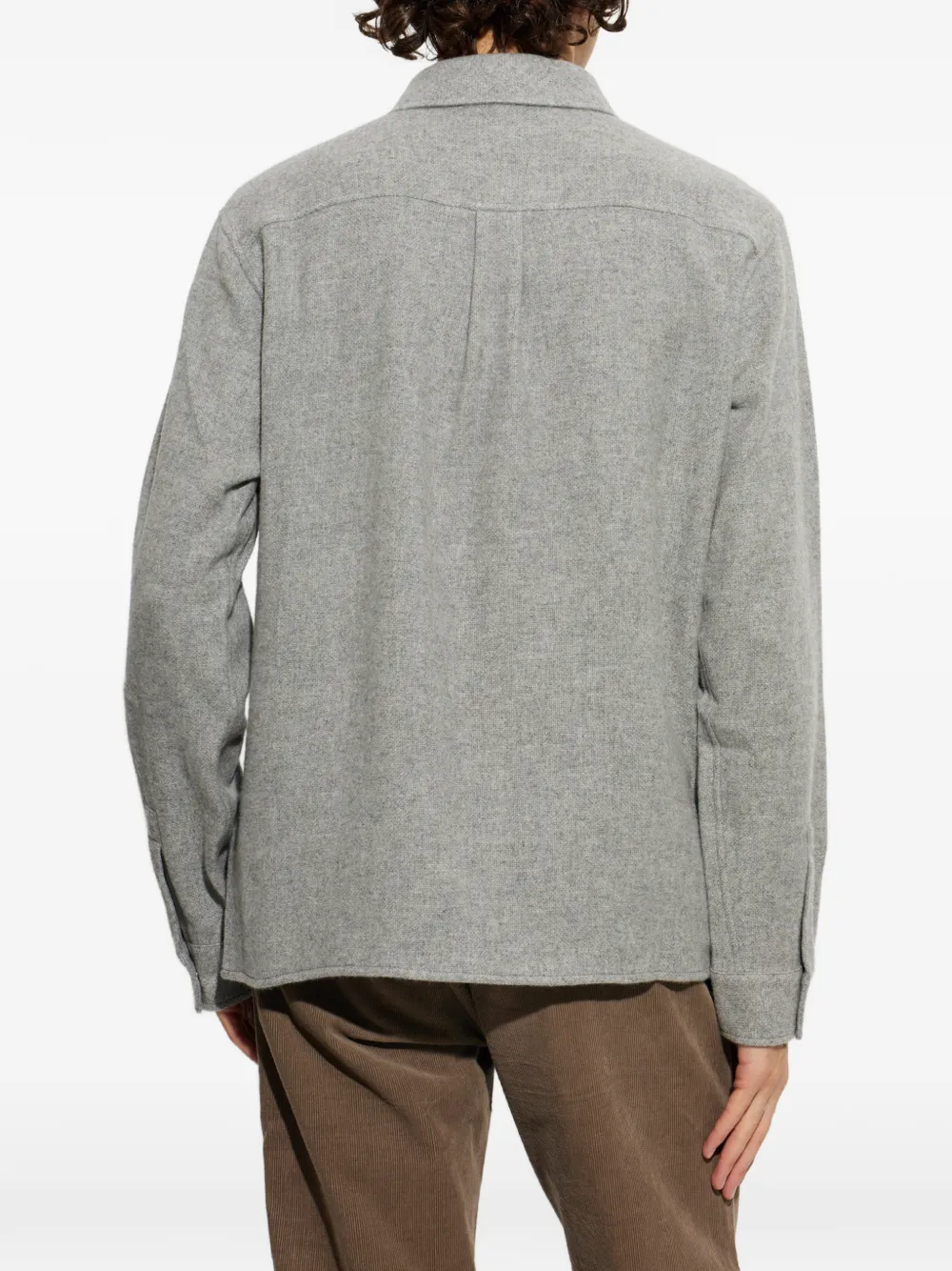BOGNER Benji cashmere shirt Grijs