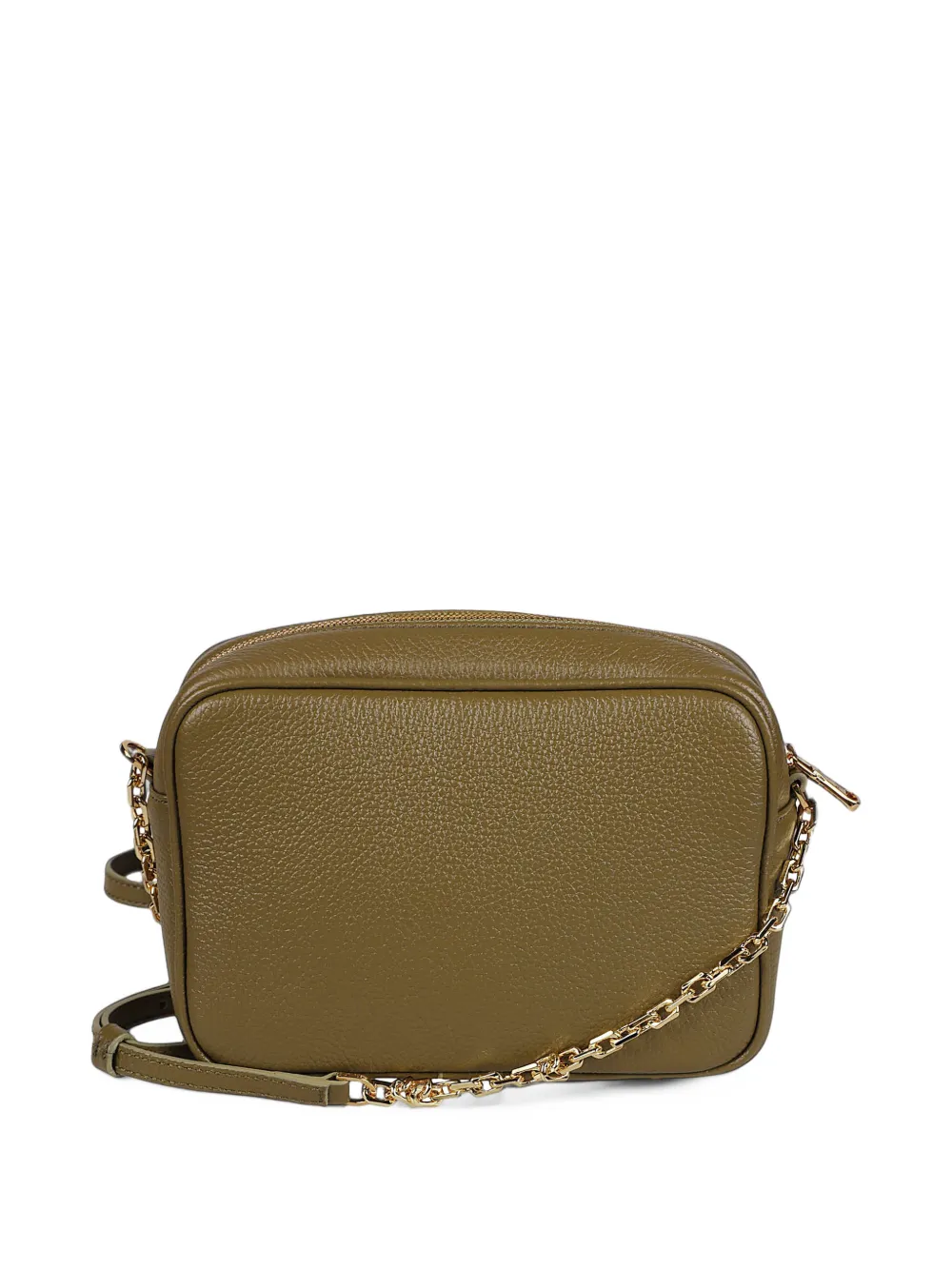 Patrizia Pepe All Day leather chain shoulder bag Groen