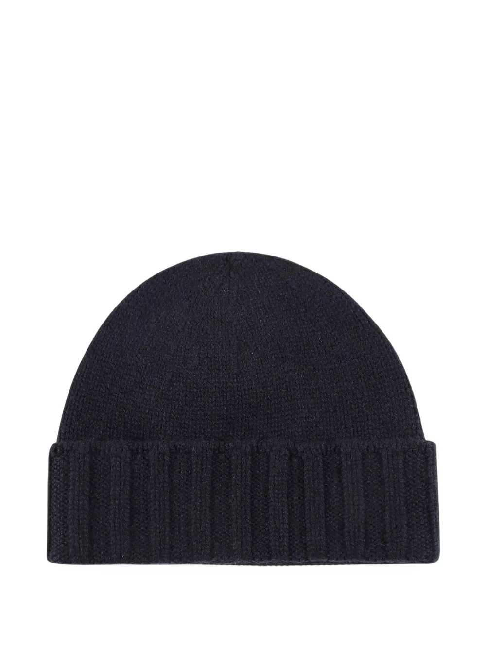 Drumohr ribbed-knit cashmere beanie hat Blauw