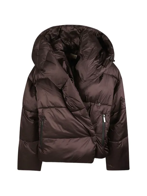 Michael Kors quilted hooded puffer jacket