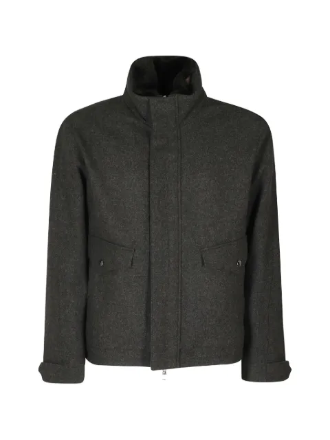 Montecore high-neck zip-up bomber jacket