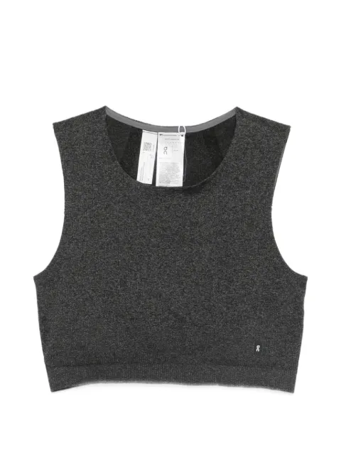 On  Studio knit performance crop top