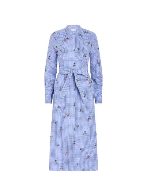 Markarian Gazania sequin-embellished midi shirt dress
