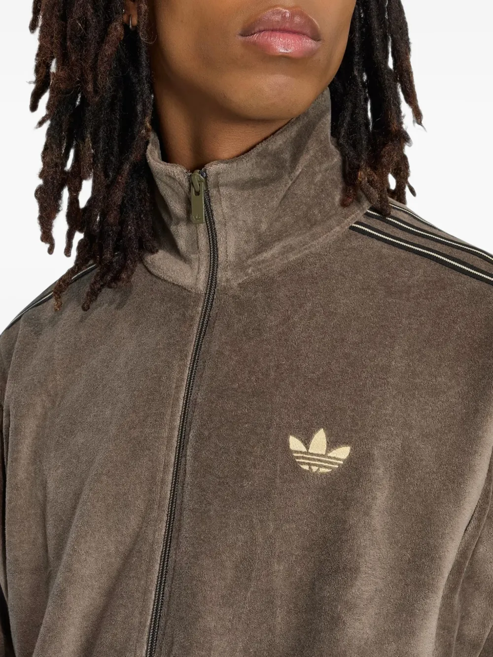 adidas Firebird velour track top Bruin