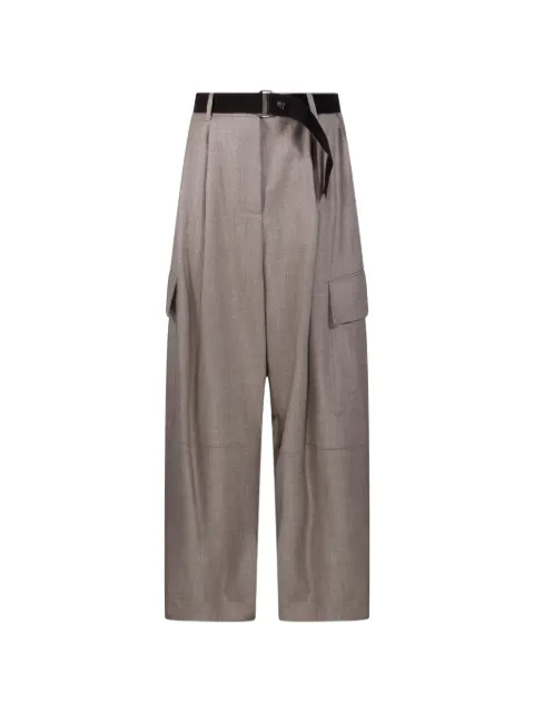 P.A.R.O.S.H. belted cargo pants