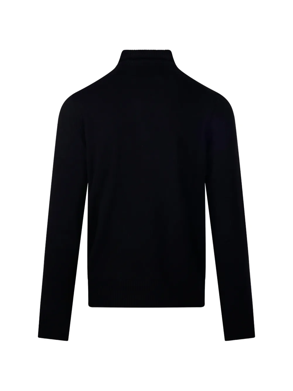 Altea half-zip knitted sweater Zwart