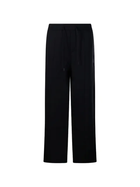 Ralph Lauren Collection logo-embroidered drawstring track pants