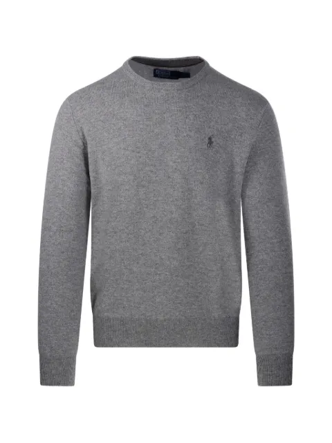 Polo Ralph Lauren logo-embroidered crew-neck sweater