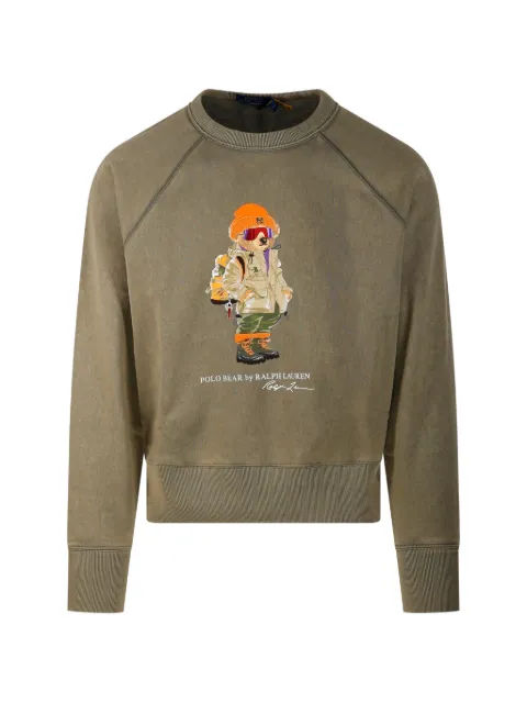 Ralph Lauren Collection Polo Bear raglan-sleeve sweatshirt