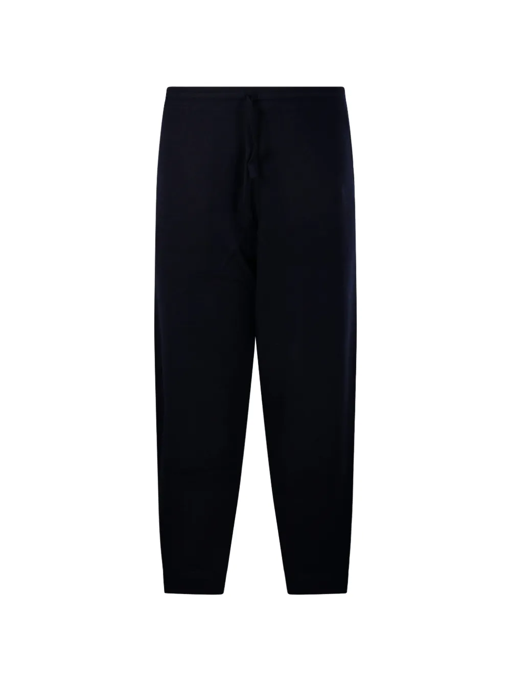 Emporio Armani virgin-wool jogger pants travel essential - Blu