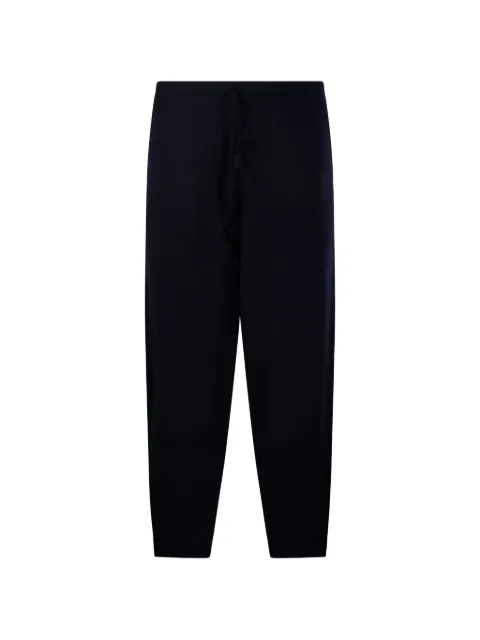 Emporio Armani virgin-wool jogger pants travel essential