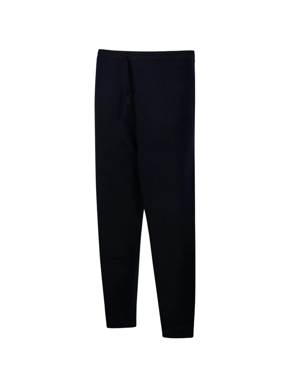 Emporio Armani Joggingbroek van scheerwol Blauw