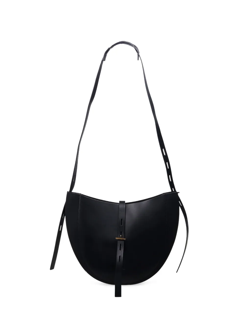 MINOBOSSI Borsa a spalla in pelle - Nero