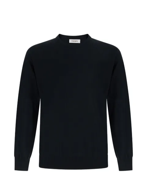 Kangra crew-neck ribbed-trim sweater