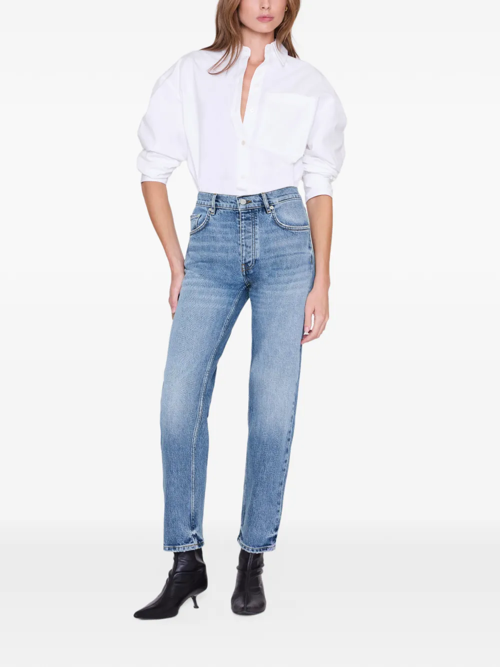 ANINE BING Kate 29" jeans Blauw