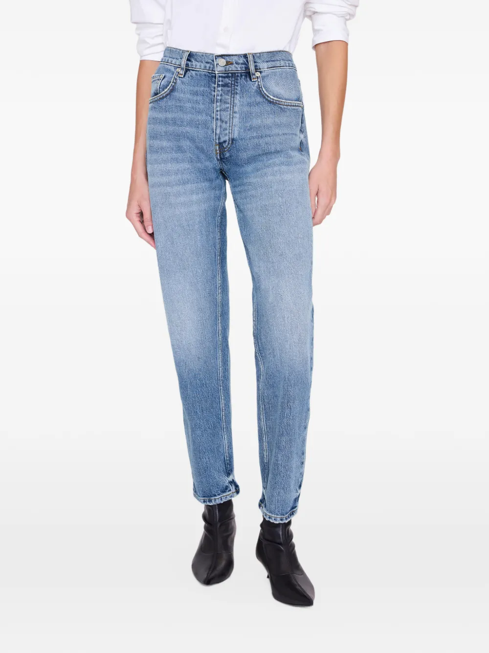 ANINE BING Kate 29" jeans Blauw