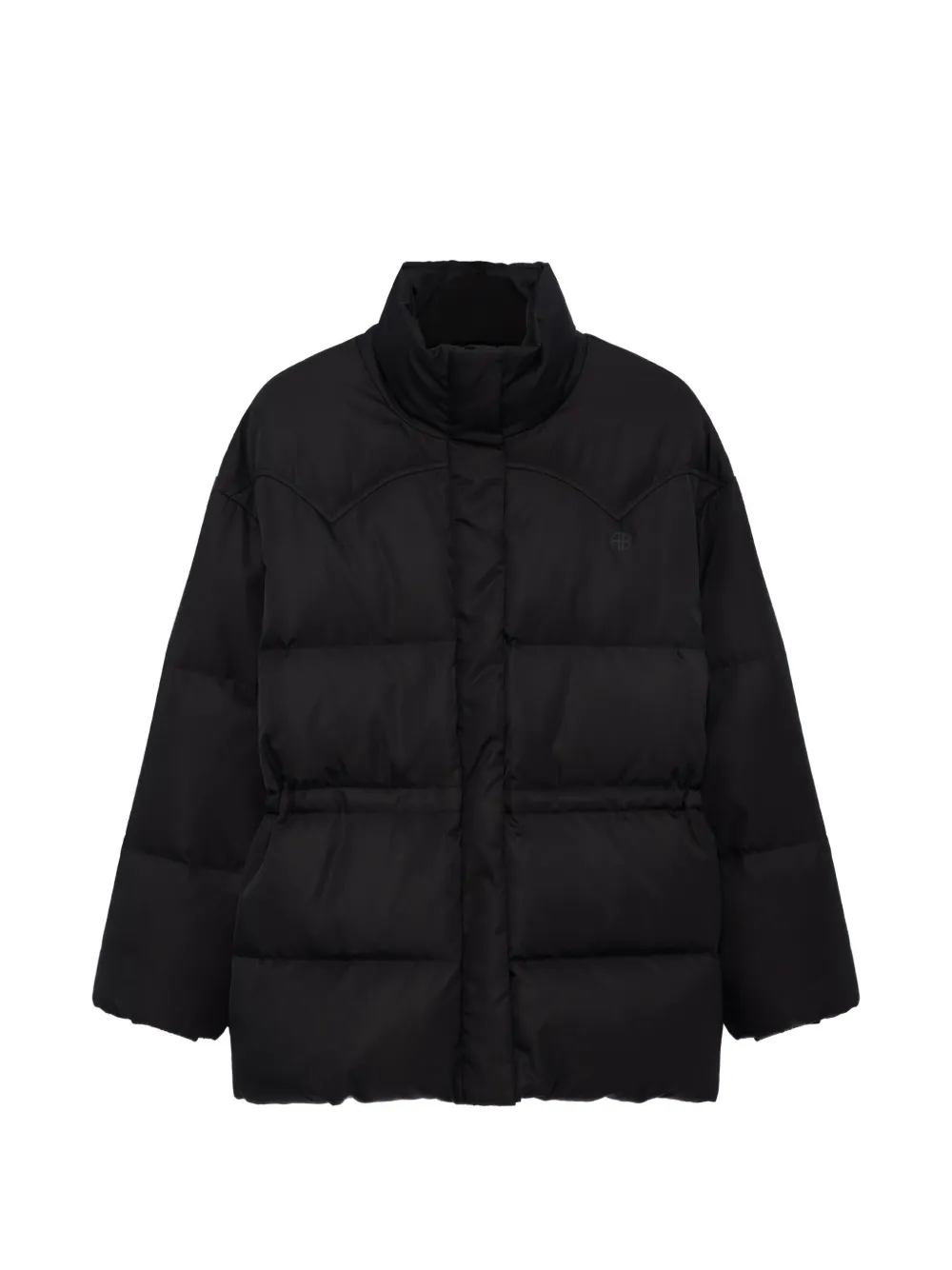 ANINE BING Lange Oslo Steppjacke - Schwarz