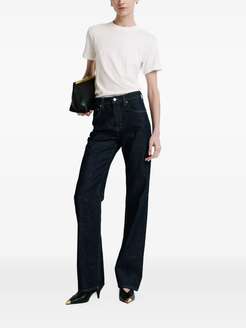 ANINE BING Lilou T-shirt Beige