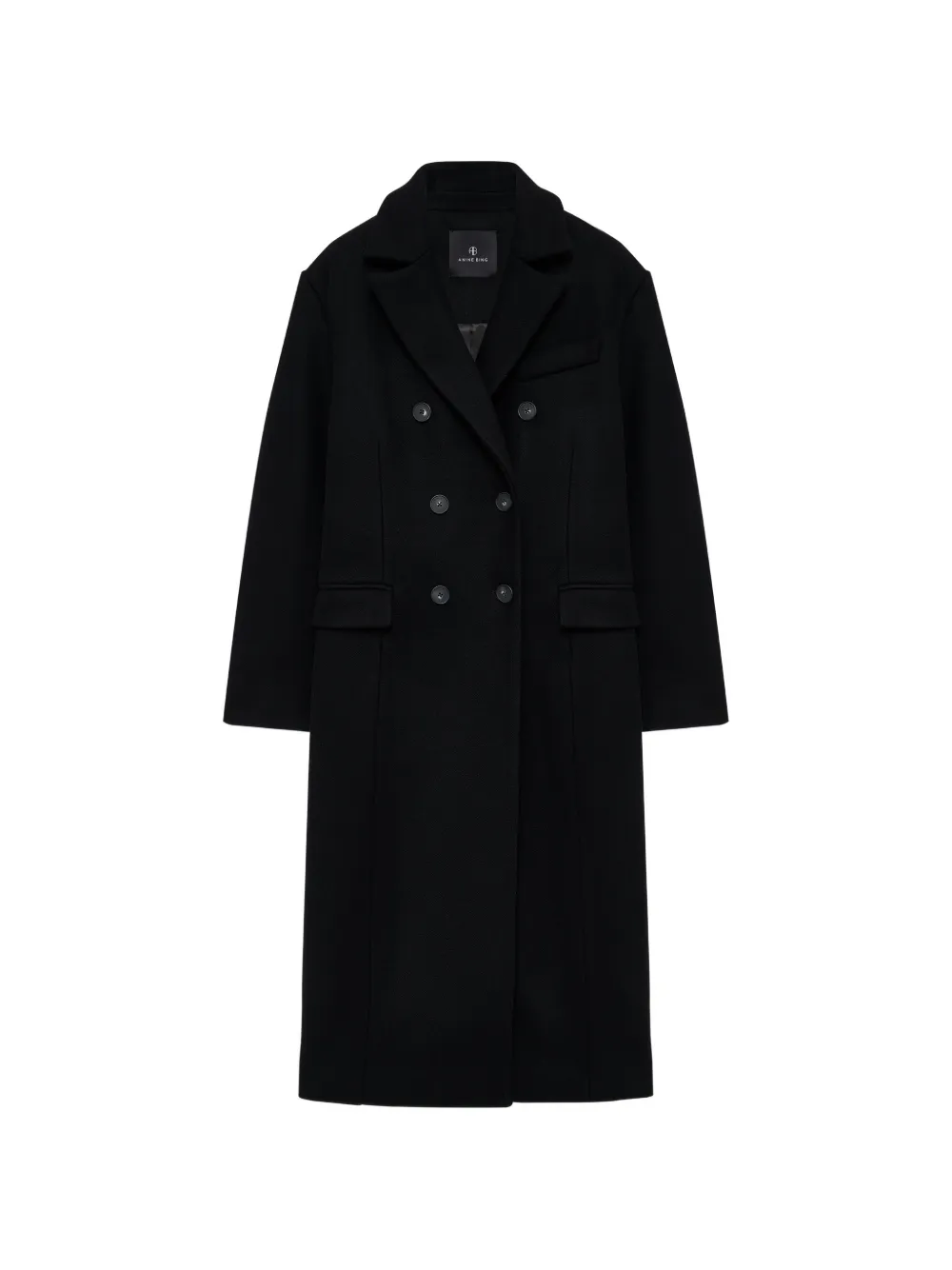 ANINE BING Sali maxi coat - black - Noir ANINE BING Sali maxi coat - black - Noir
