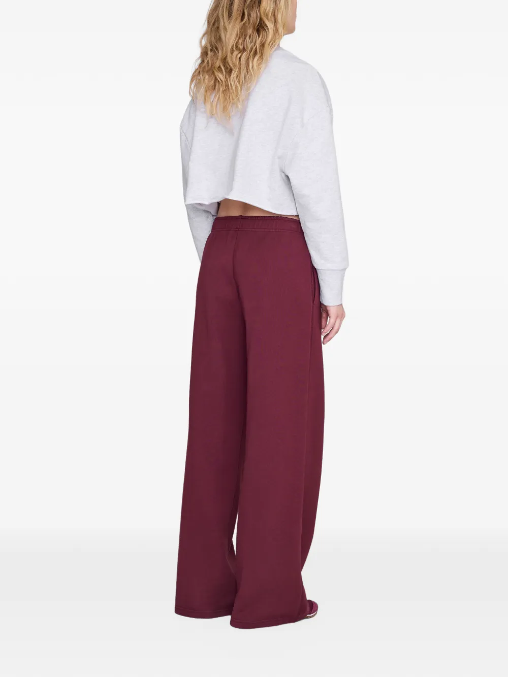 ANINE BING Kacey joggingbroek bordeauxrood