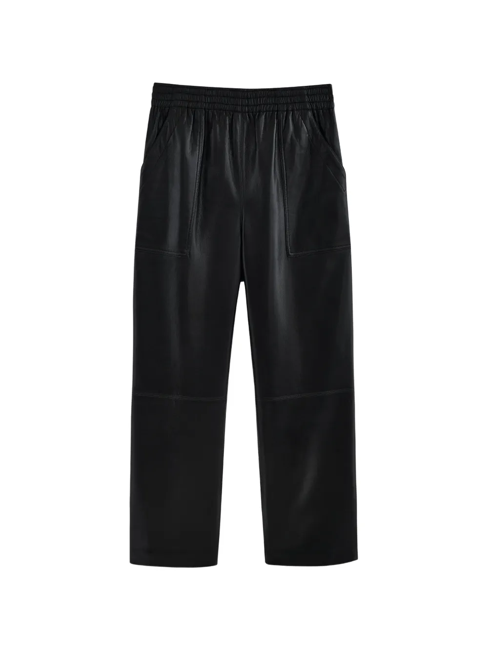 ANINE BING Billy pants - black recycled leather - Noir ANINE BING Billy pants - black recycled leather - Noir