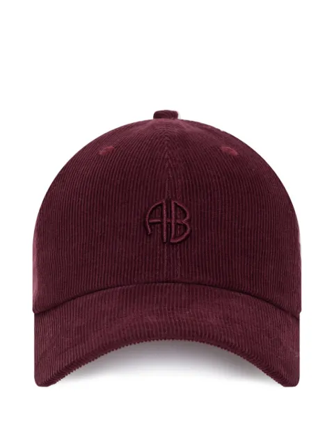 ANINE BING Jeremy baseball cap in corduroy