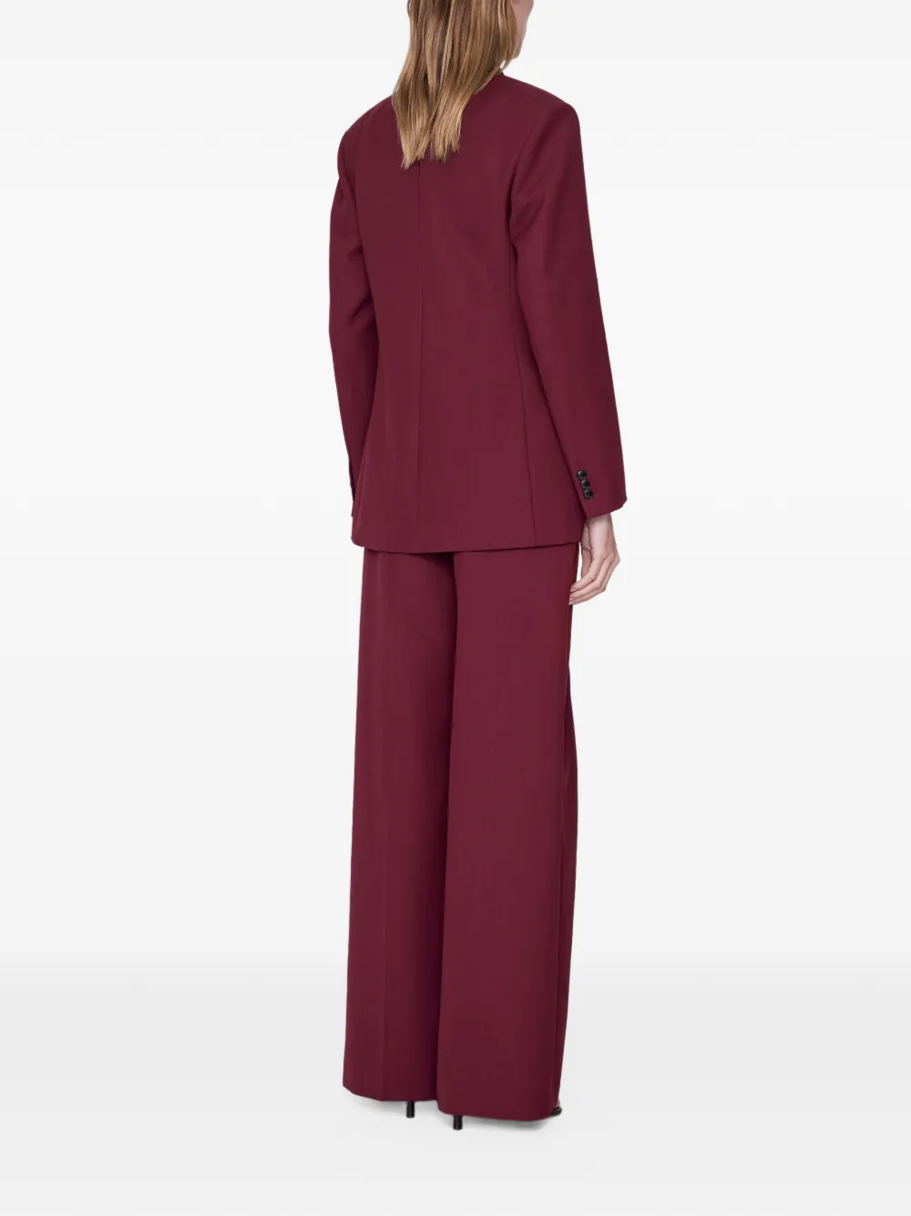 ANINE BING Aretha blazer bordeauxrood