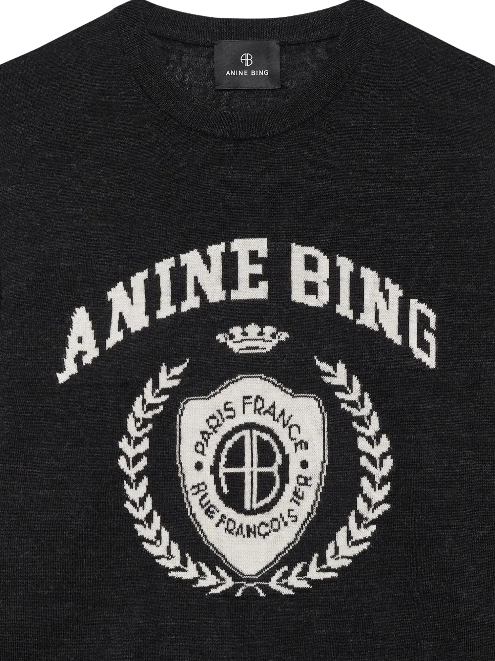 ANINE BING Mia trui Zwart