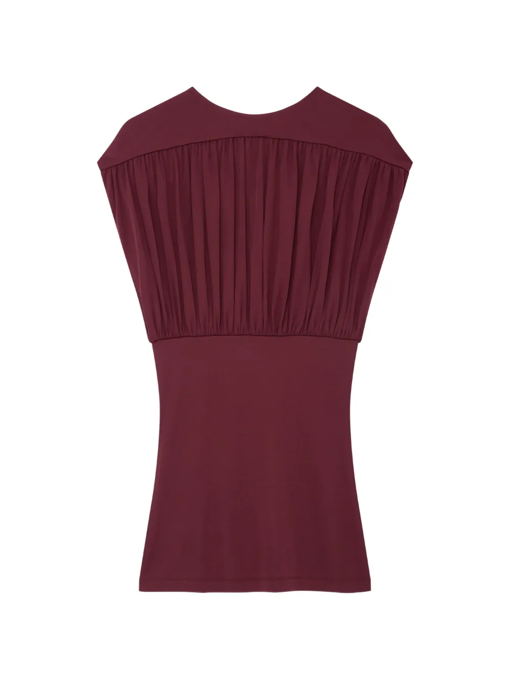 ANINE BING Fran top bordeauxrood