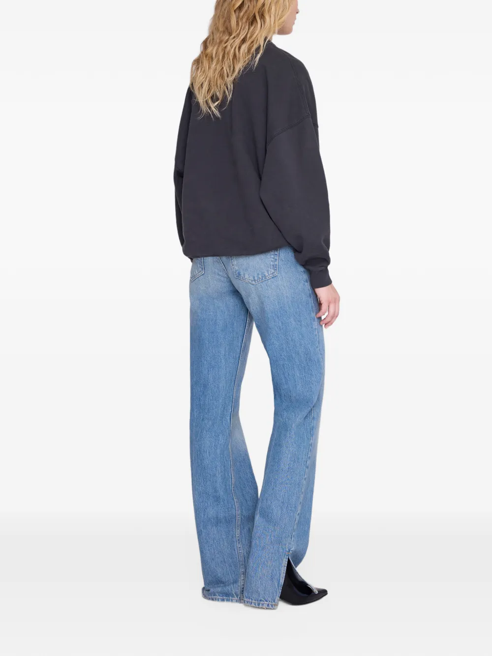 ANINE BING Miles sweater Los Angeles zwart