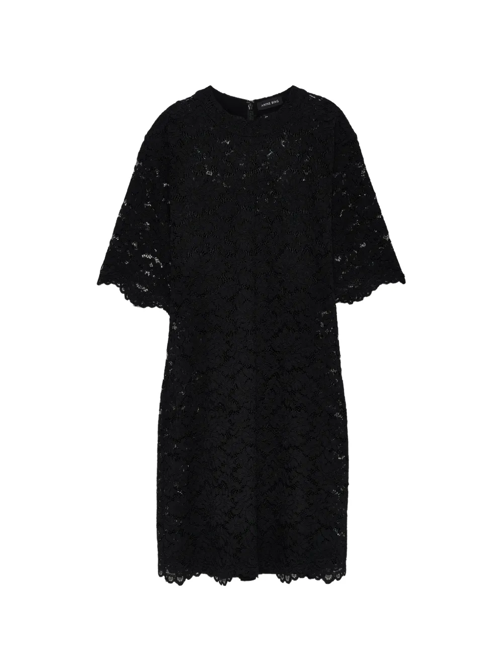 ANINE BING robe Leonor - dentelle noire