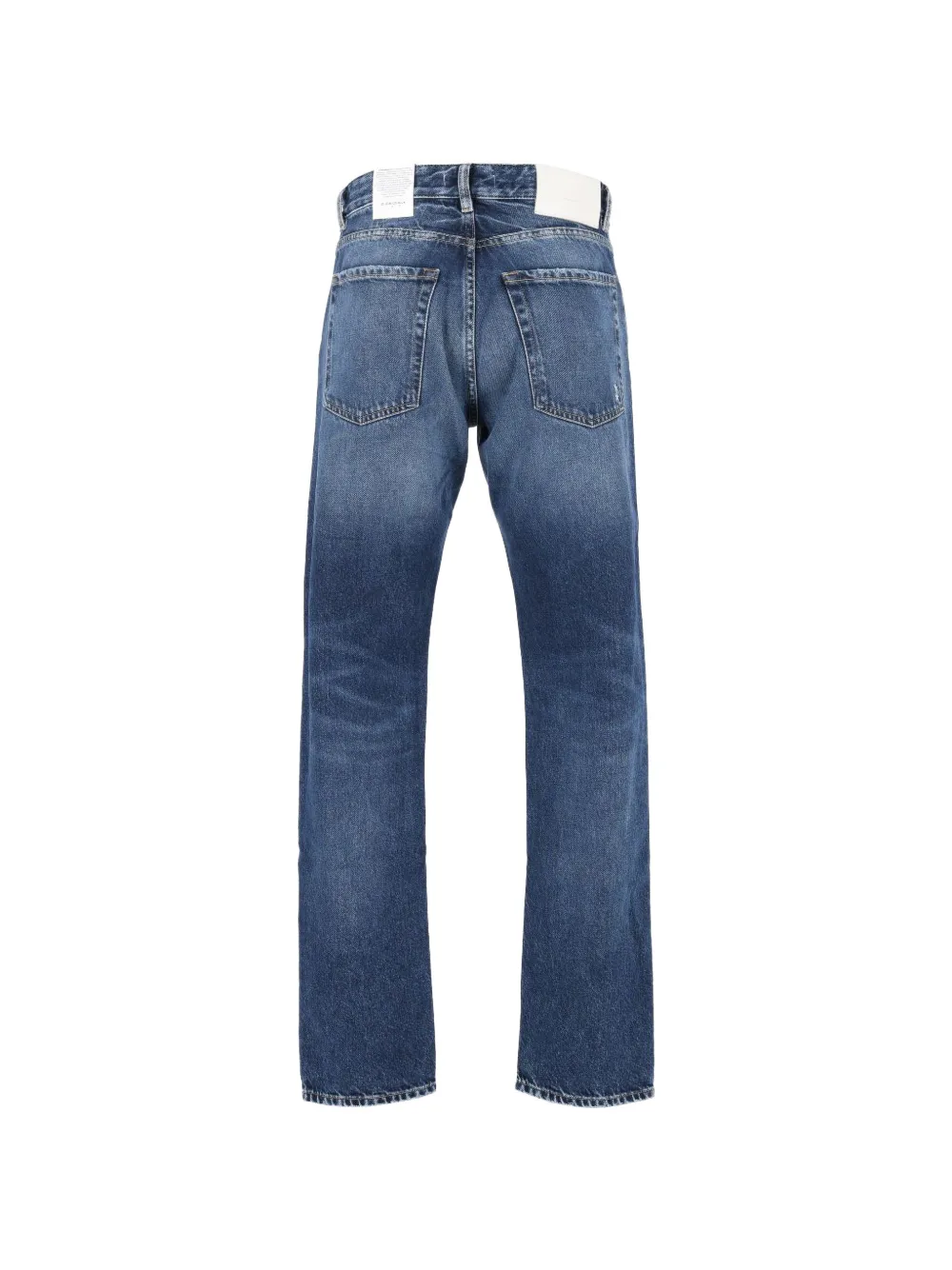 ICON DENIM Kanye straight-leg jeans Blauw