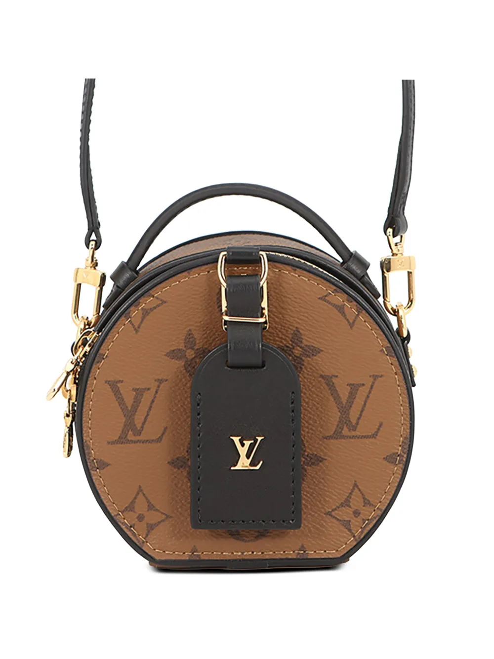 Louis Vuitton Pre-Owned 2021-2026 Monogram Reverse Mini Boite Chapeau satchel - Marrone