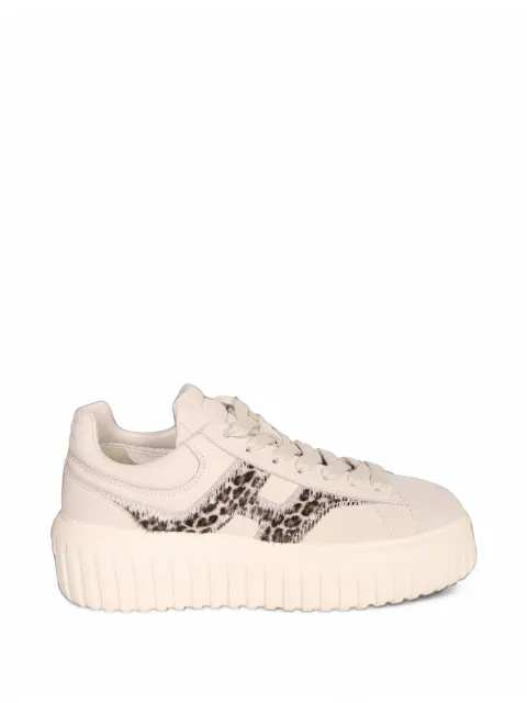 Hogan leopard-print platform sneakers