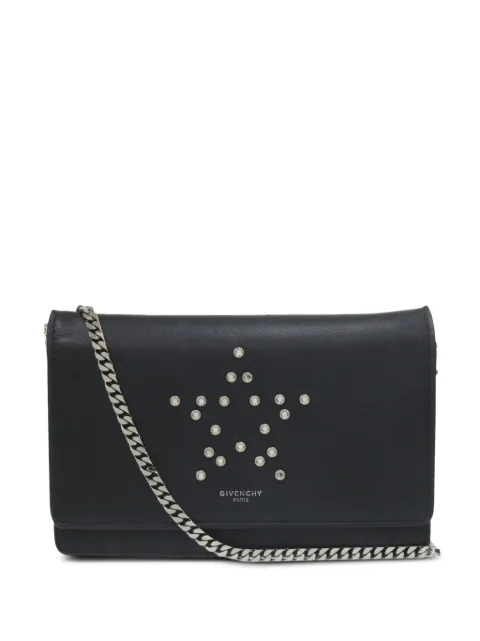 Givenchy Pre-Owned 2010-2026 Leather Wallet on Chain crossbody bag