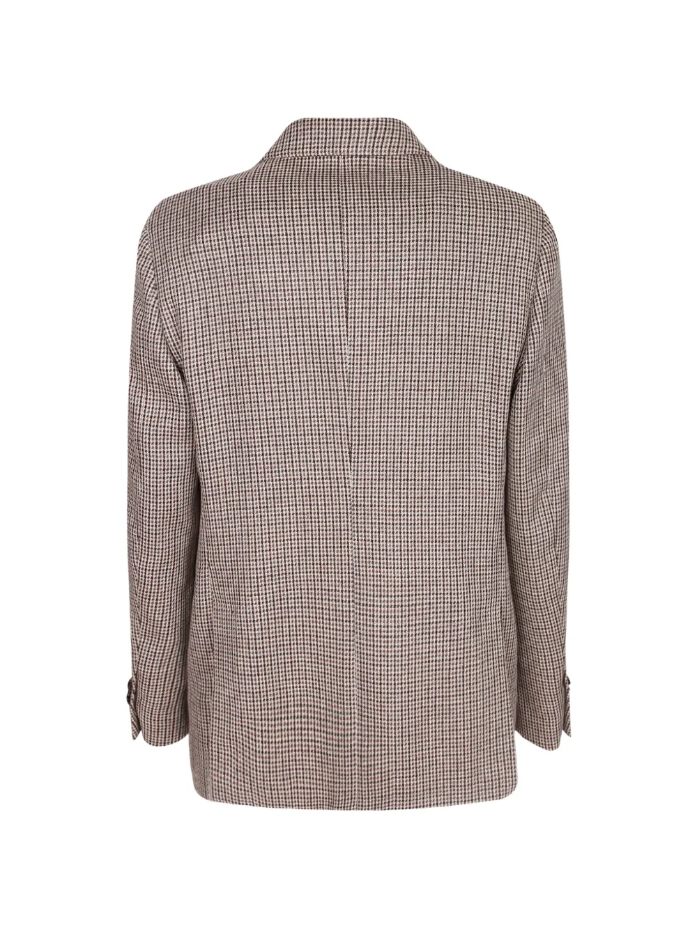 Lardini houndstooth-pattern blazer Bruin