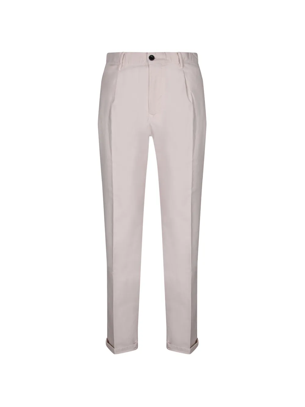 Incotex pleated turn-up trousers Beige