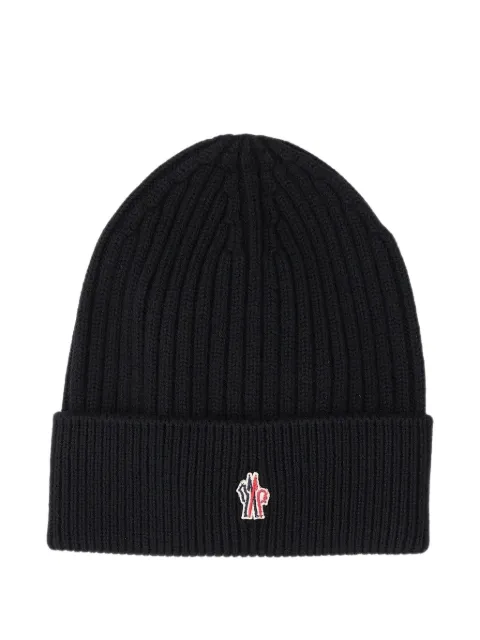 Moncler Grenoble ribbed-knit beanie hat