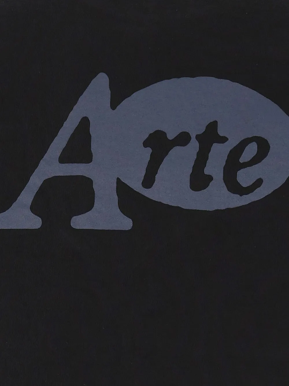 Arte Antwerp Katoenen T-shirt met logoprint Zwart