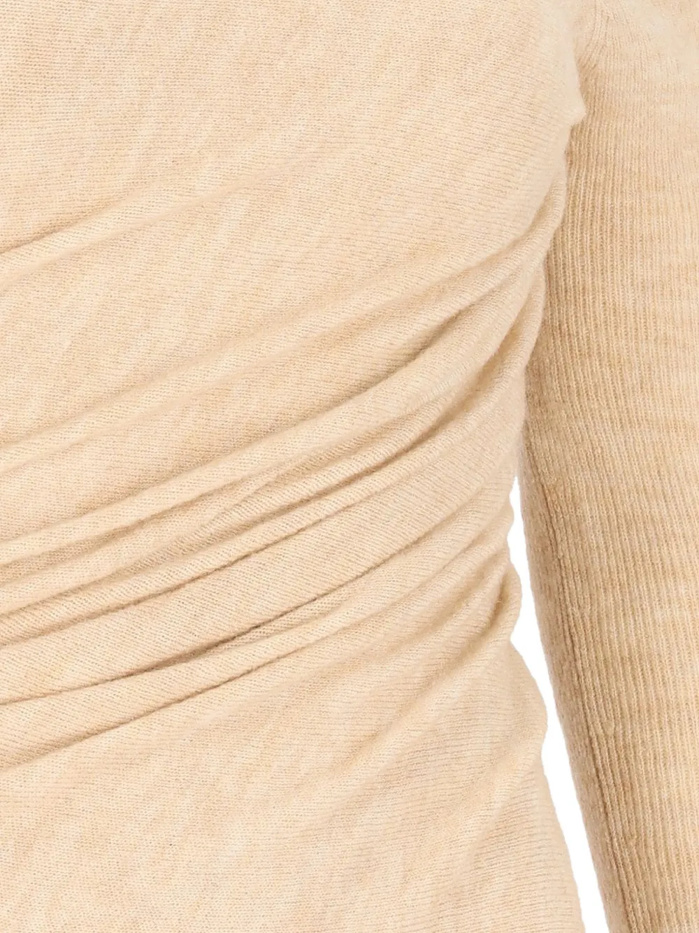Diesel draped sweater Beige