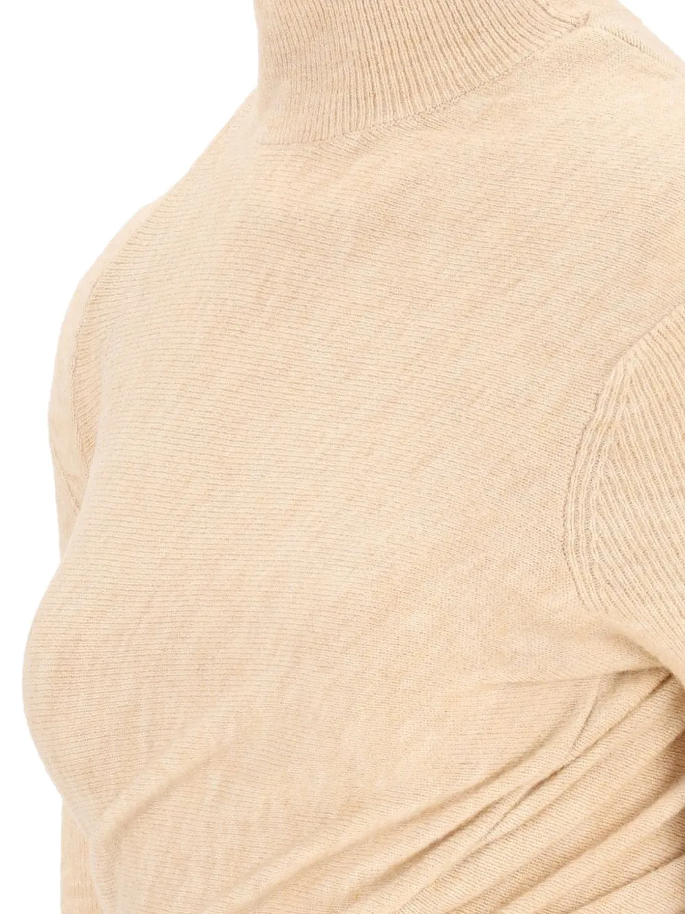 Diesel draped sweater Beige