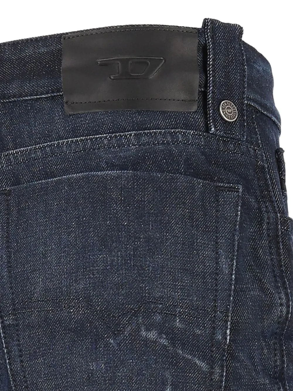 Diesel regular jeans hight waist 1991 D-Voeed Blauw