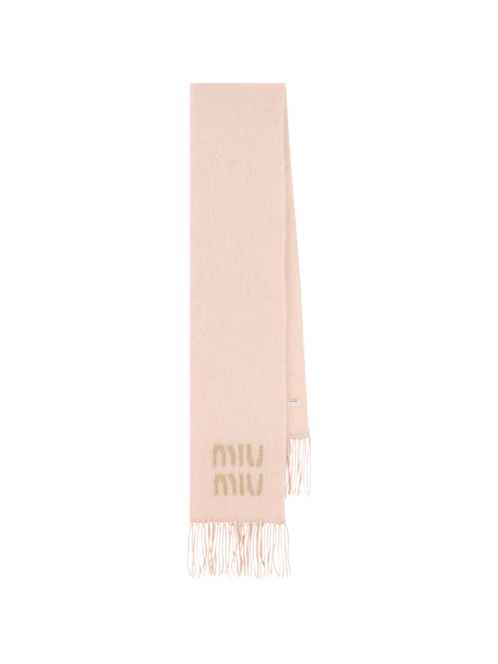 Miu Miu wool and mohair scarf - Rosa