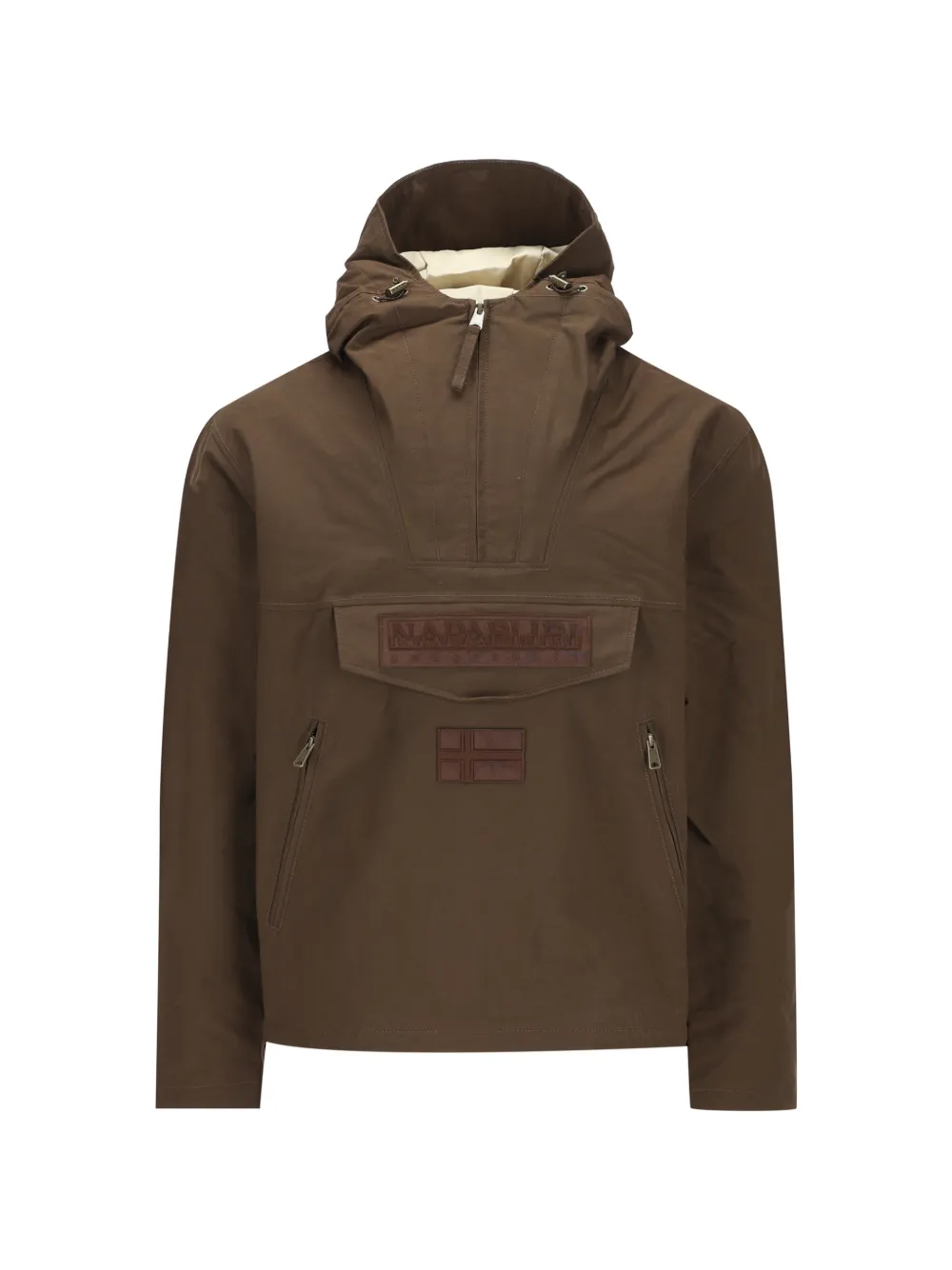 Napapijri Rainforest Next logo-appliqué raincoat