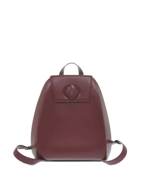 Cartier 2010-2026 Leather Must De Cartier backpack