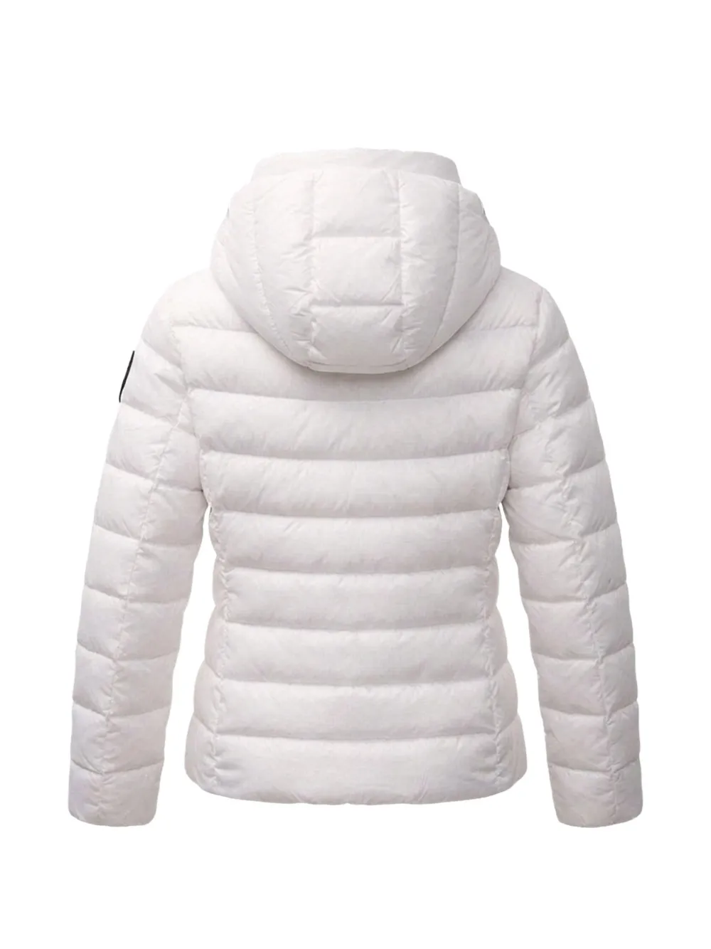 Blauer quilted hooded jacket Wit