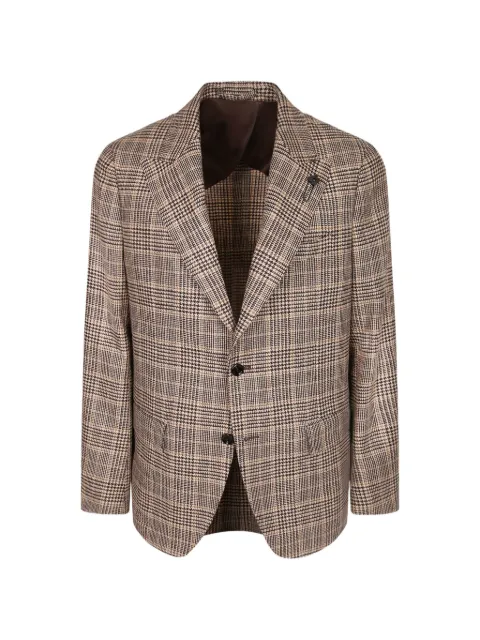 Lardini Prince of Wales check blazer